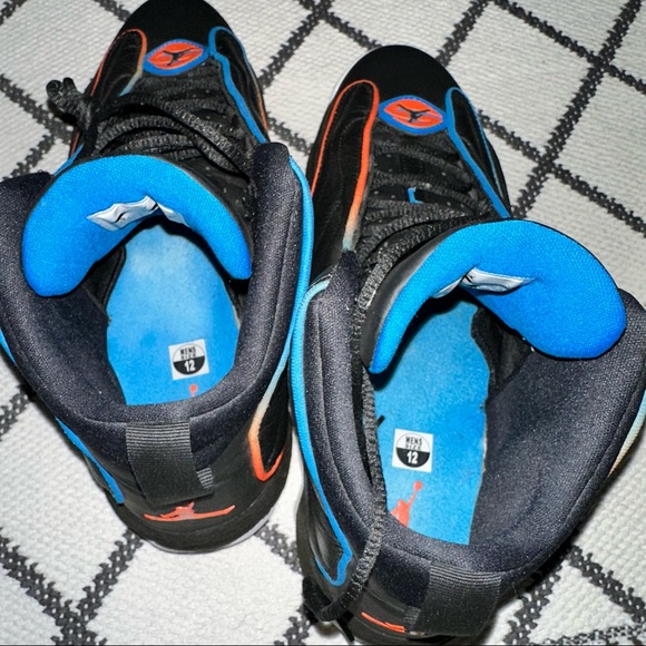 jordan pro strong black orange blue 12 - Picture 7 of 13